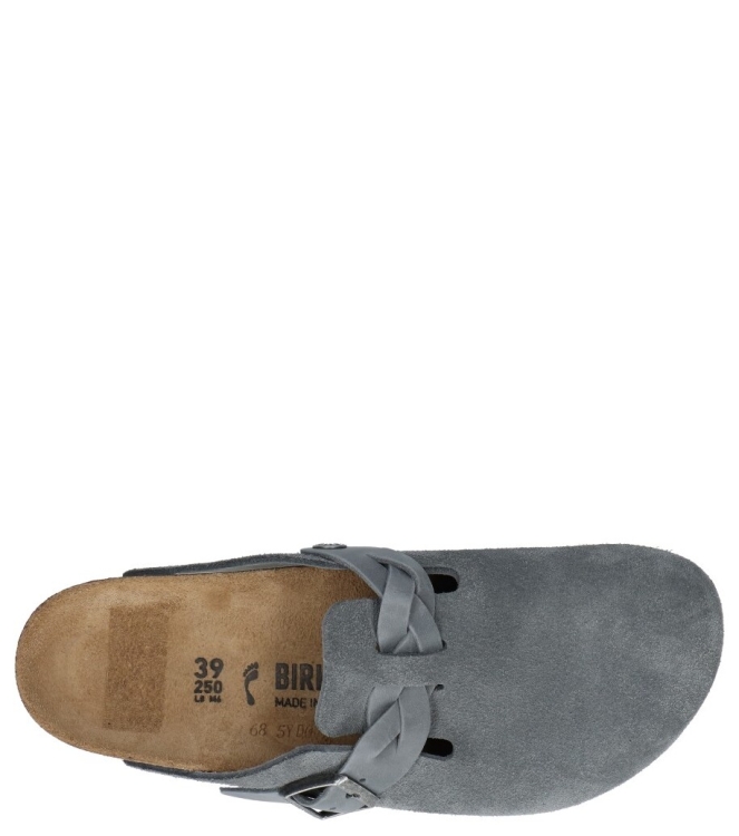 Birkenstock Birkenstock slipper <span>1029086 Boston</span> Basalt gray Birkenstock slipper <span>1029086 Boston</span> 1029086 Boston grijs - www.bremmerschoenen.info - Bremmer Schoenen