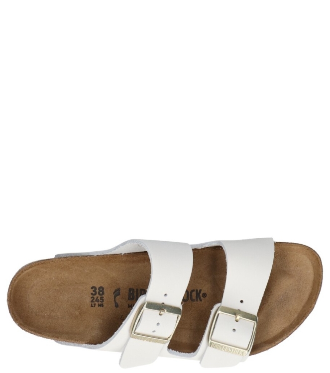 Birkenstock Birkenstock slipper <span>1029475 Arizona</span> Antique White Birkenstock slipper <span>1029475 Arizona</span> 1029475 Arizona wit - www.bremmerschoenen.info - Bremmer Schoenen