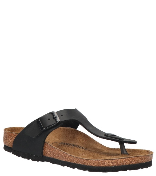 Birkenstock Birkenstock slipper <span>846141 Gizeh kids</span> Black Birkenstock slipper <span>846141 Gizeh kids</span> 846141 Gizeh kids zwart - www.bremmerschoenen.info - Bremmer Schoenen