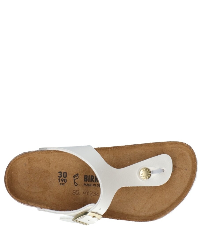 Birkenstock slipper <span>1029851 Gizeh</span> 1029851 Gizeh wit - www.bremmerschoenen.info - Bremmer Schoenen