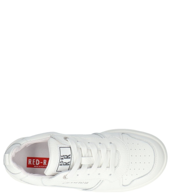 Red-Rag Red Rag sneaker <span>13917 122</span> 122 White Nappa Red Rag sneaker <span>13917 122</span> 13917 122 wit - www.bremmerschoenen.info - Bremmer Schoenen