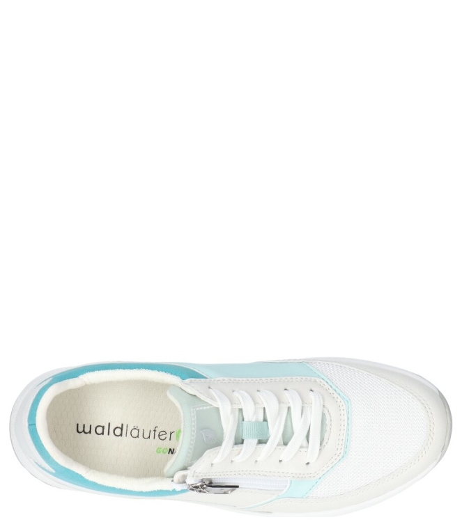 Waldlaufer sneaker <span>765001 102 077 H-Mara</span> 765001 102 077 H-Mara wit - www.bremmerschoenen.info - Bremmer Schoenen