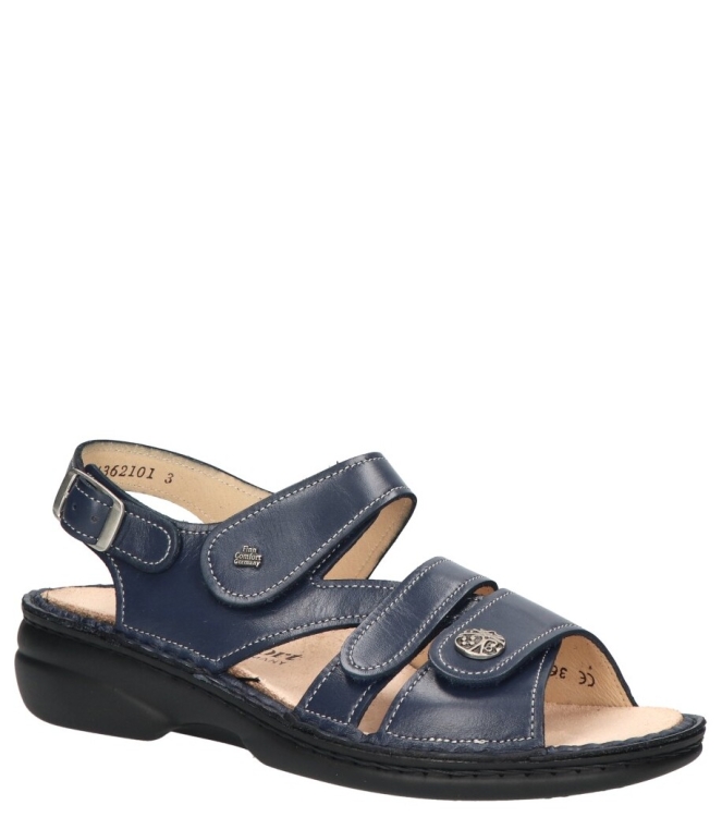Finn Comfort sandaal <span>2562 195241 Gomera</span> 2562 195241 Gomera blauw - www.bremmerschoenen.info - Bremmer Schoenen
