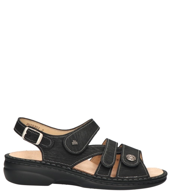 Finn Comfort sandaal <span>2562 816393 Gomera</span> 2562 816393 Gomera zwart - www.bremmerschoenen.info - Bremmer Schoenen