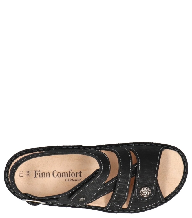 Finn Comfort sandaal <span>2562 816393 Gomera</span> 2562 816393 Gomera zwart - www.bremmerschoenen.info - Bremmer Schoenen