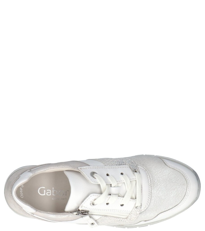 Gabor Gabor sneaker <span>66.306.61</span> 61 bianco/weiss/ice Gabor sneaker <span>66.306.61</span> 66.306.61 wit - www.bremmerschoenen.info - Bremmer Schoenen