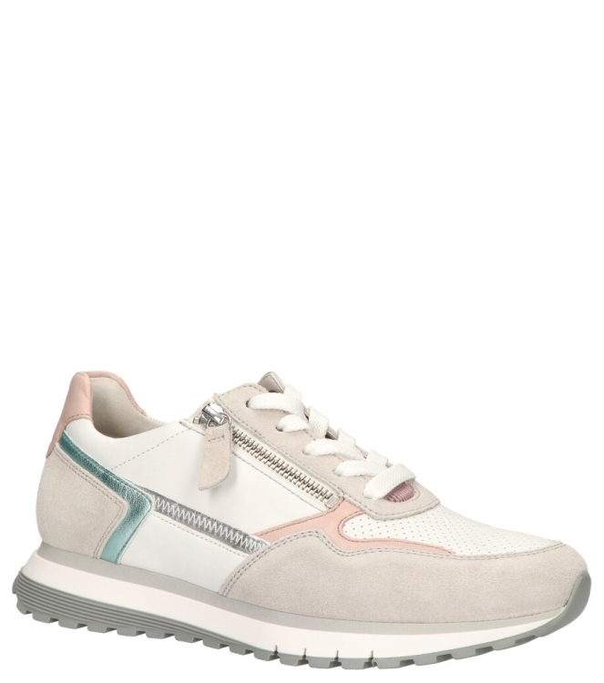 Gabor Gabor sneaker <span>66.378.64</span> 64 weiss/rouge/mint Gabor sneaker <span>66.378.64</span> 66.378.64 wit - www.bremmerschoenen.info - Bremmer Schoenen