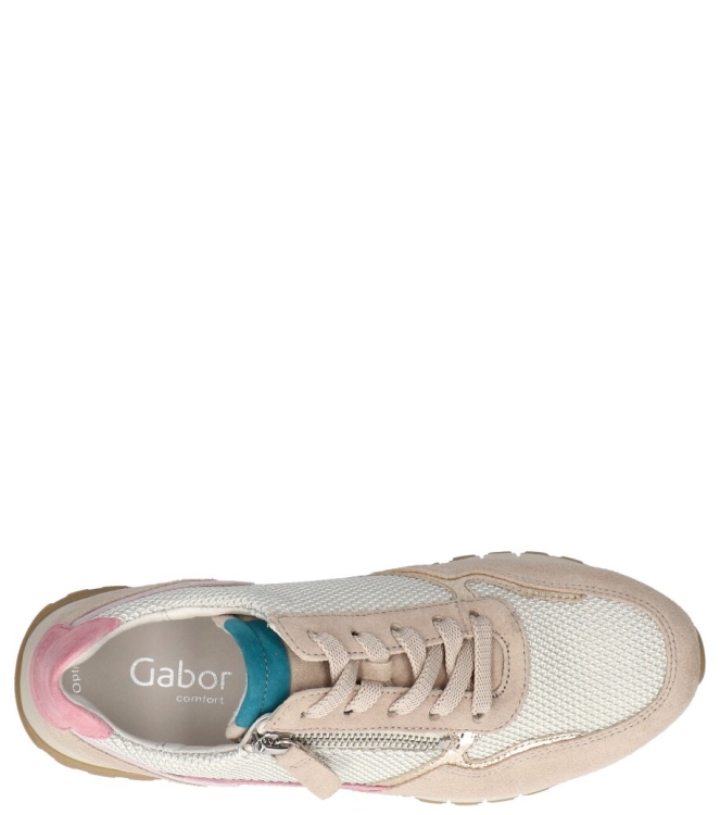Gabor Gabor sneaker <span>66.378.63</span> 63 argent/oasi/pink k. Gabor sneaker <span>66.378.63</span> 66.378.63 beige - www.bremmerschoenen.info - Bremmer Schoenen