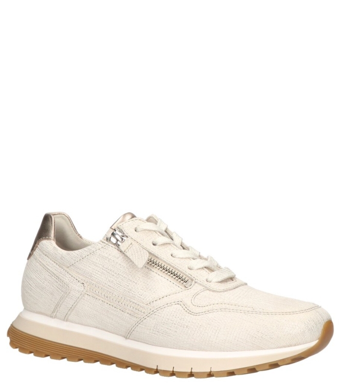 Gabor Gabor sneaker <span>66.378.80</span> 80 bianco/oro/puder Gabor sneaker <span>66.378.80</span> 66.378.80 beige - www.bremmerschoenen.info - Bremmer Schoenen