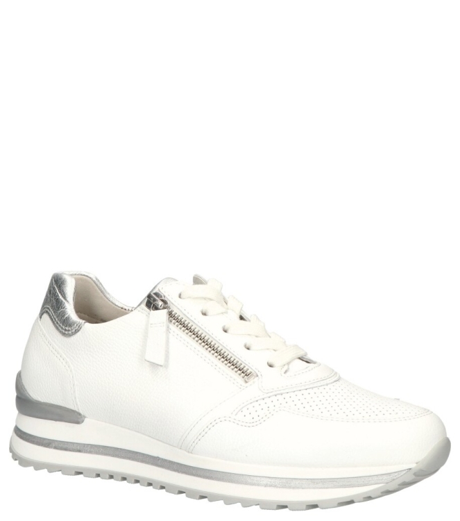 Gabor Gabor sneaker <span>66.528.50</span> 50 weiss/silber(perf) Gabor sneaker <span>66.528.50</span> 66.528.50 wit - www.bremmerschoenen.info - Bremmer Schoenen