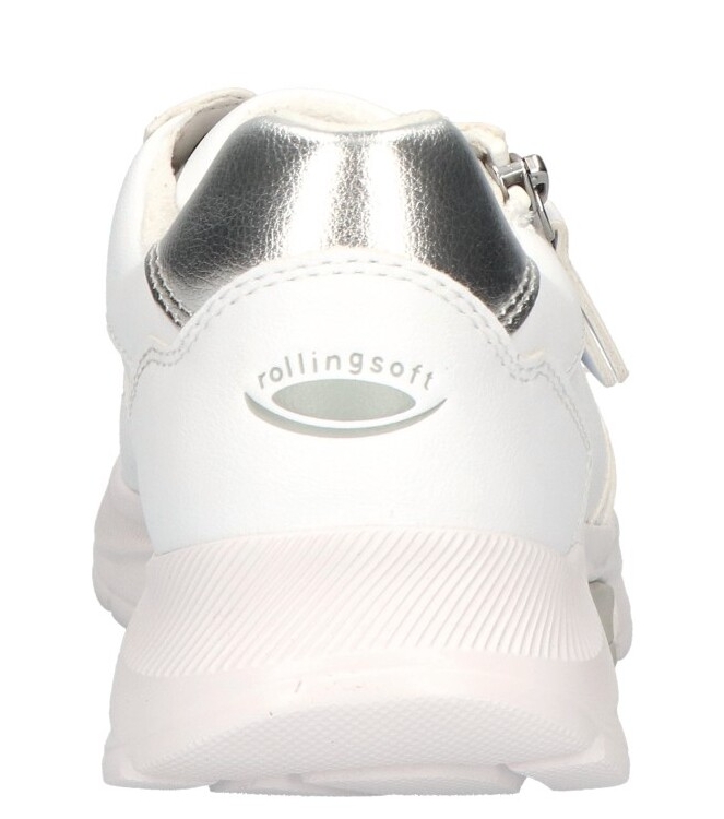 Gabor Gabor sneaker <span>66.927.10</span> 10 weiss/silber Gabor sneaker <span>66.927.10</span> 66.927.10 wit - www.bremmerschoenen.info - Bremmer Schoenen