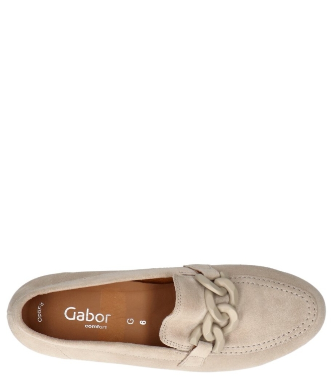 Gabor instapper <span>62.415.33</span> 62.415.33 beige - www.bremmerschoenen.info - Bremmer Schoenen