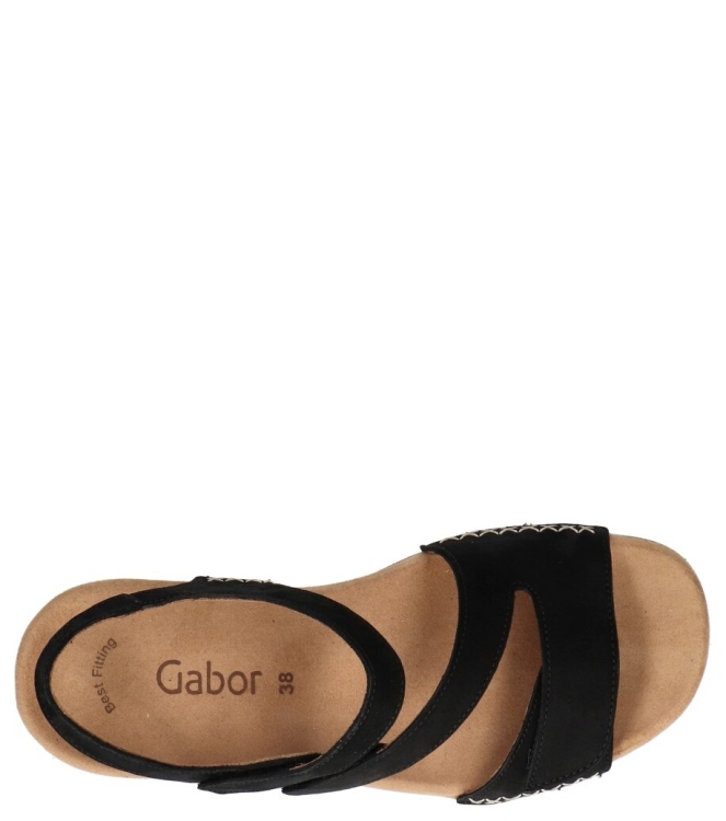 Gabor Gabor sandaal <span>63.734.17</span> 17 schwarz Gabor sandaal <span>63.734.17</span> 63.734.17 zwart - www.bremmerschoenen.info - Bremmer Schoenen