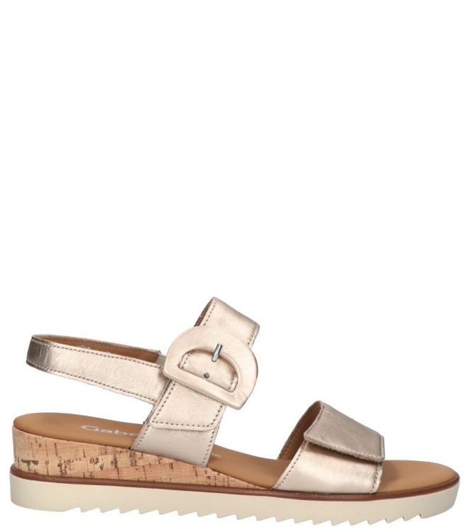 Gabor sandaal <span>62.752.83</span> 62.752.83 goud - www.bremmerschoenen.info - Bremmer Schoenen
