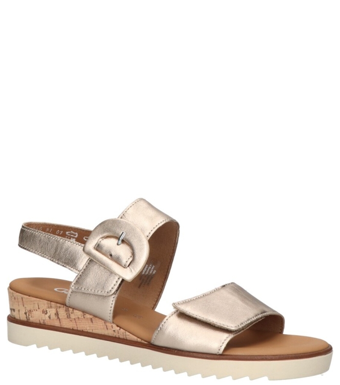Gabor sandaal <span>62.752.83</span> 62.752.83 goud - www.bremmerschoenen.info - Bremmer Schoenen