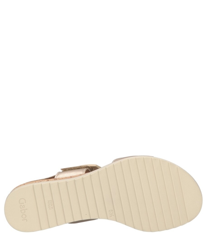 Gabor sandaal <span>62.752.83</span> 62.752.83 goud - www.bremmerschoenen.info - Bremmer Schoenen