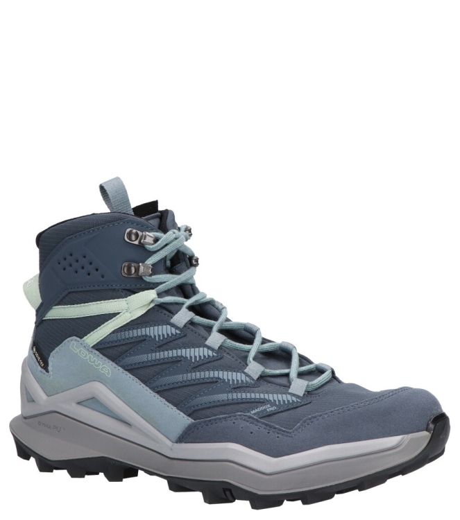 Lowa wandelschoen <span>LM321620-6663 Maddox Pro GTX Mid Ws</span> LM321620-6663 Maddox Pro GTX Mid Ws blauw - www.bremmerschoenen.info - Bremmer Schoenen
