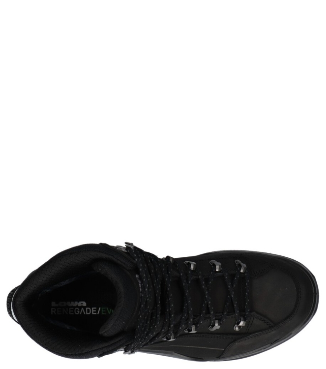 Lowa wandelschoen <span>LM311918-0998 Renegade Evo GTX Mid S</span> LM311918-0998 Renegade Evo GTX Mid S zwart - www.bremmerschoenen.info - Bremmer Schoenen