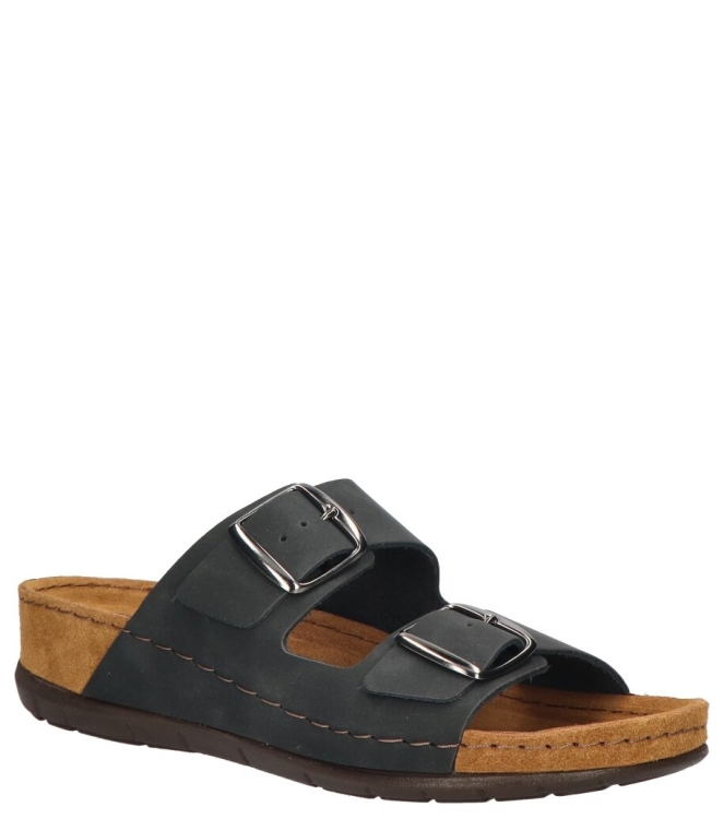 Rohde slipper <span>5856 90</span> 5856 90 zwart - www.bremmerschoenen.info - Bremmer Schoenen
