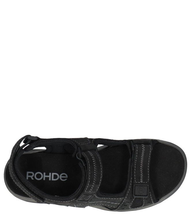 Rohde sandaal <span>6026 90</span> 6026 90 zwart - www.bremmerschoenen.info - Bremmer Schoenen