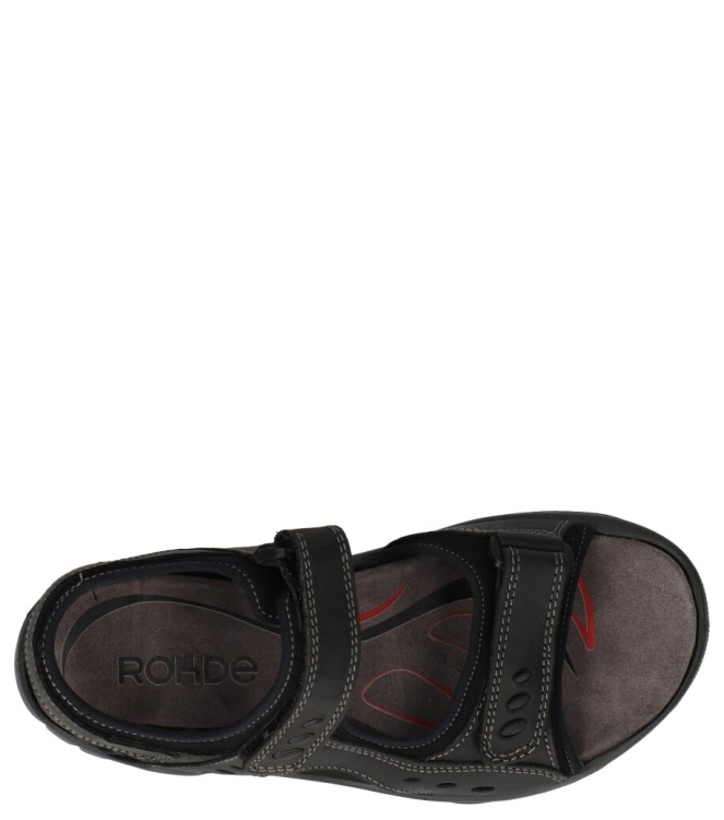 Rohde sandaal <span>5930 90</span> 5930 90 zwart - www.bremmerschoenen.info - Bremmer Schoenen