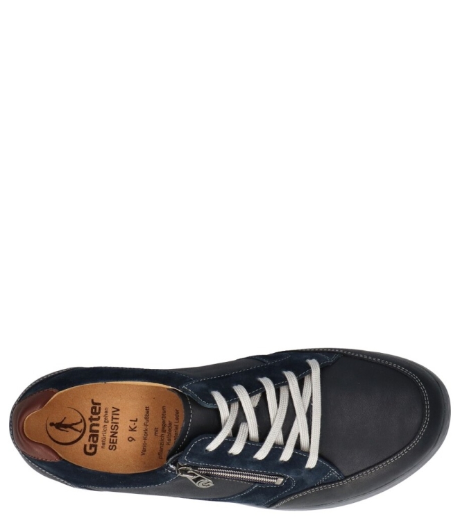 Ganter sneaker <span>259847 3500 Karl-Ludwig</span> 259847 3500 Karl-Ludwig blauw - www.bremmerschoenen.info - Bremmer Schoenen