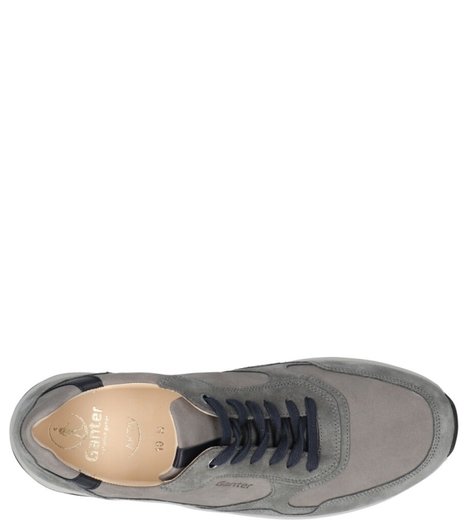 Ganter sneaker <span>251922 6364 High Flyer Herren</span> 251922 6364 High Flyer Herren grijs - www.bremmerschoenen.info - Bremmer Schoenen