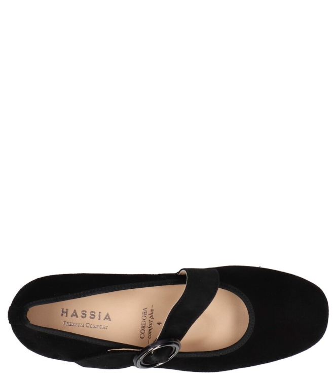 Hassia bandschoen <span>302458 0100 Cordoba</span> 302458 0100 Cordoba zwart - www.bremmerschoenen.info - Bremmer Schoenen