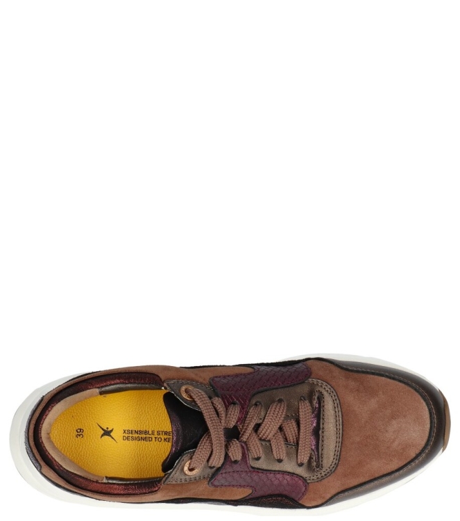 Xsensible Xsensible sneaker <span>33000.2 396 Golden Gate Lady GX</span> 396 Bronze Combi Xsensible sneaker <span>33000.2 396 Golden Gate Lady GX</span> 33000.2 396 Golden Gate Lady GX brons - www.bremmerschoenen.info - Bremmer Schoenen