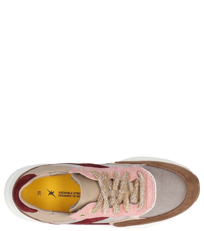 Xsensible Xsensible sneaker <span>33002.5 304 Ponte Vecchio G</span> 304 Camel Combi Xsensible sneaker <span>33002.5 304 Ponte Vecchio G</span> 33002.5 304 Ponte Vecchio G meerkleurig - www.bremmerschoenen.info - Bremmer Schoenen