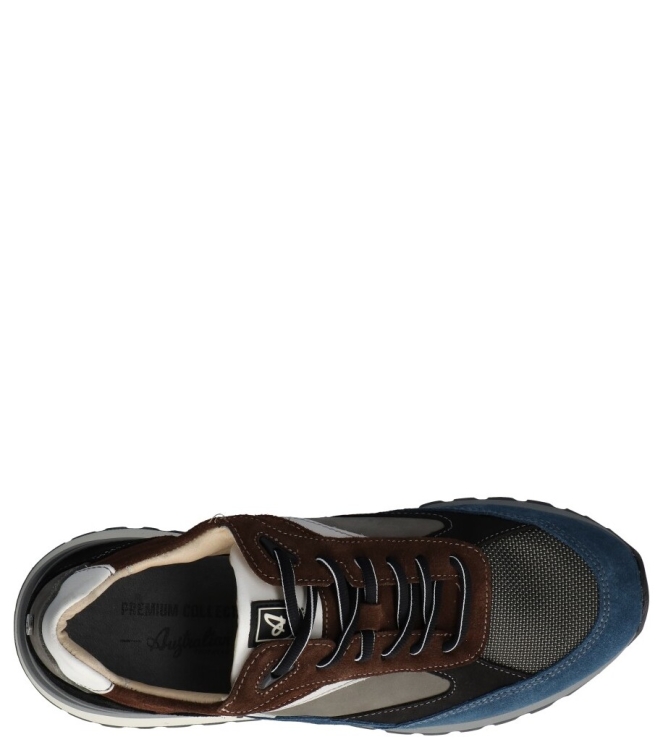Australian Australian sneaker <span>15.1700.01 KK8 Sparrow</span> KK8 grey blue brown Australian sneaker <span>15.1700.01 KK8 Sparrow</span> 15.1700.01 KK8 Sparrow blauw - www.bremmerschoenen.info - Bremmer Schoenen