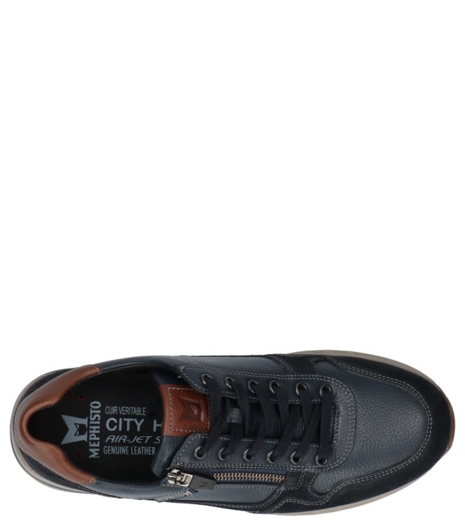 Mephisto Mephisto sneaker <span>Bradley 3655/1545/1535</span> velsport 3655 nevada 1545 nevada 15 Mephisto sneaker <span>Bradley 3655/1545/1535</span> Bradley 3655/1545/1535 blauw - www.bremmerschoenen.info - Bremmer Schoenen