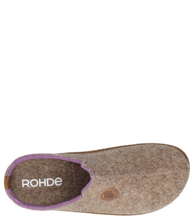 Rohde pantoffel <span>6120 17</span> 6120 17 beige - www.bremmerschoenen.info - Bremmer Schoenen