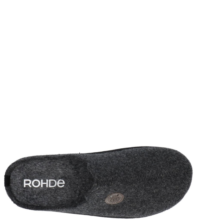 Rohde pantoffel <span>6120 82</span> 6120 82 grijs - www.bremmerschoenen.info - Bremmer Schoenen