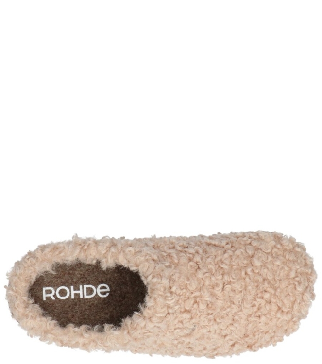 Rohde pantoffel <span>6104 13</span> 6104 13 beige - www.bremmerschoenen.info - Bremmer Schoenen