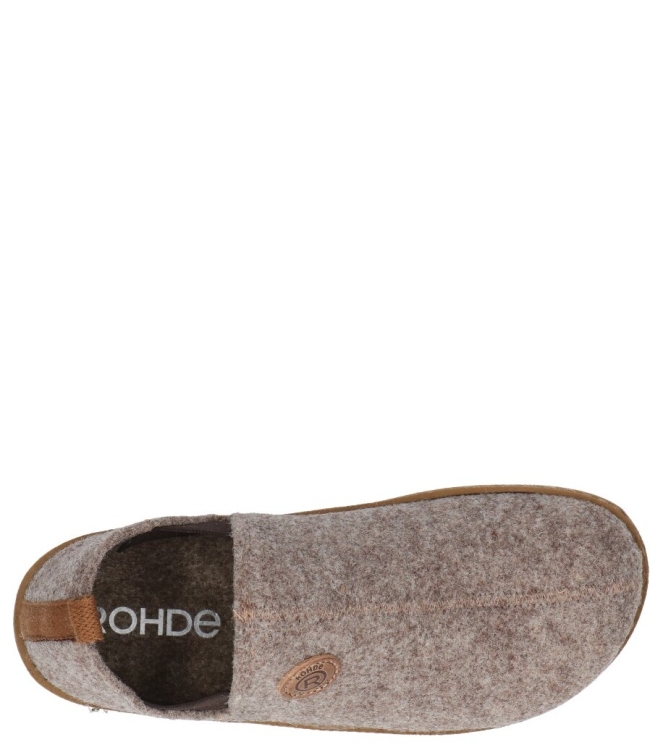 Rohde pantoffel <span>6106 18</span> 6106 18 beige - www.bremmerschoenen.info - Bremmer Schoenen