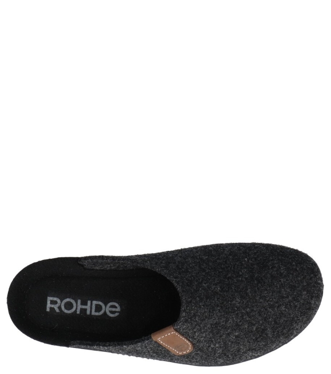 Rohde Rohde pantoffel <span>2782 82</span> 82 anthracite Rohde pantoffel <span>2782 82</span> 2782 82 grijs - www.bremmerschoenen.info - Bremmer Schoenen