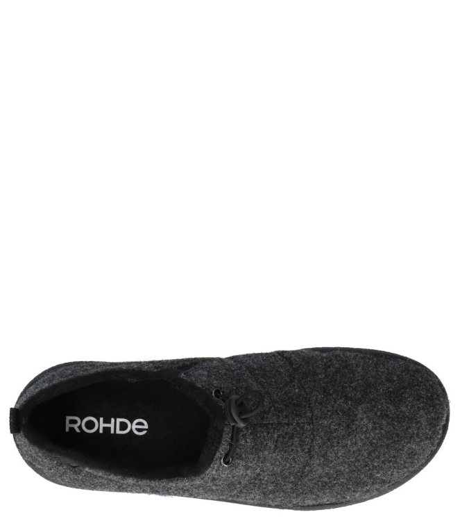 Rohde Rohde pantoffel <span>2626 82</span> 82 anthracite Rohde pantoffel <span>2626 82</span> 2626 82 grijs - www.bremmerschoenen.info - Bremmer Schoenen