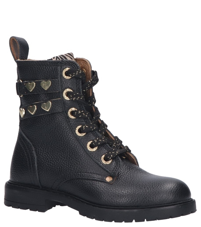 Develab Develab veterboot <span>44412 922</span> 922 Black Nappa Develab veterboot <span>44412 922</span> 44412 922 zwart - www.bremmerschoenen.info - Bremmer Schoenen