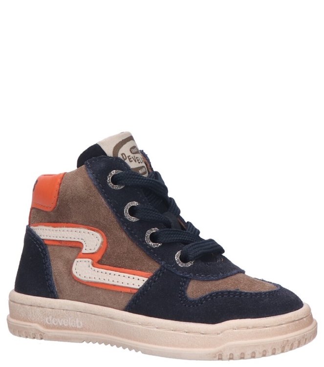 Develab sneaker <span>44413 696</span> 44413 696 blauw - www.bremmerschoenen.info - Bremmer Schoenen