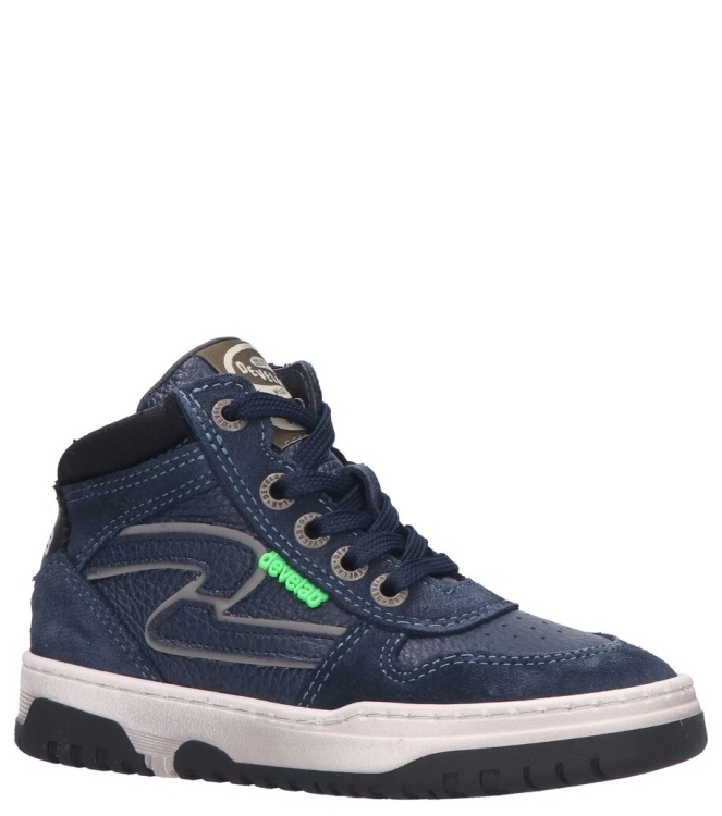 Develab sneaker <span>44417 696</span> 44417 696 blauw - www.bremmerschoenen.info - Bremmer Schoenen