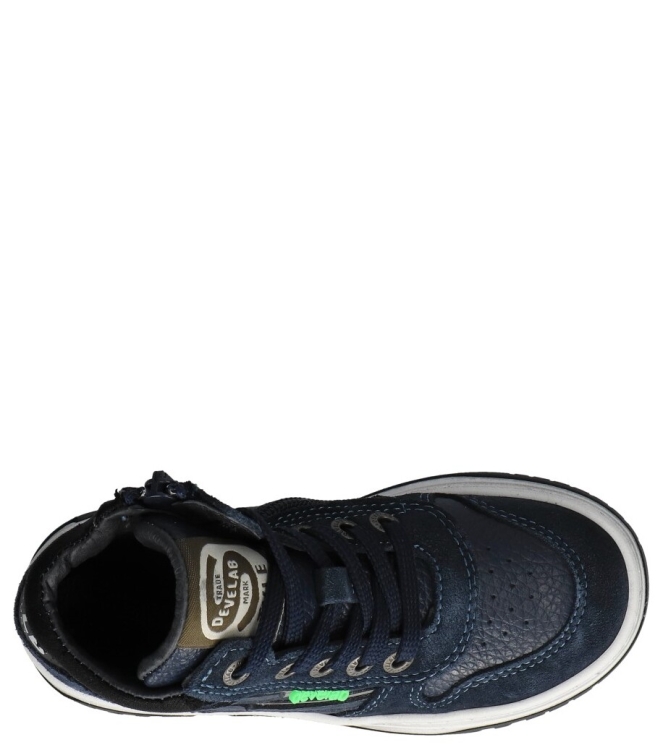 Develab sneaker <span>44417 696</span> 44417 696 blauw - www.bremmerschoenen.info - Bremmer Schoenen