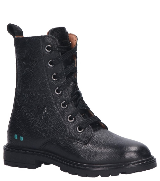 Bunnies JR veterboot <span>225864 589 Hailee Happy</span> 225864 589 Hailee Happy zwart - www.bremmerschoenen.info - Bremmer Schoenen