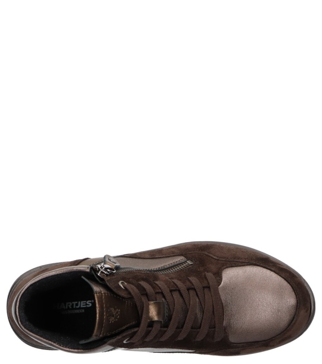 Hartjes sneaker <span>172.2601 77/14 Katy</span> 172.2601 77/14 Katy bruin - www.bremmerschoenen.info - Bremmer Schoenen
