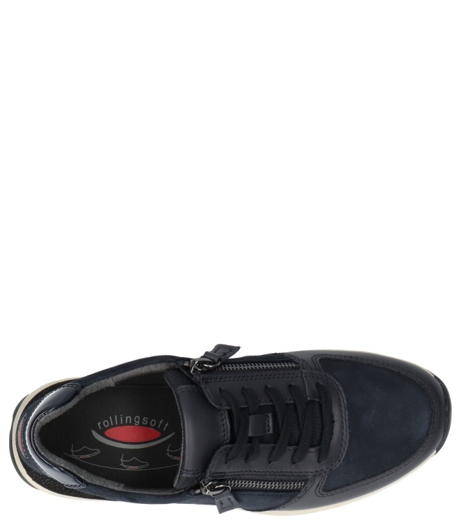 Gabor Gabor sneaker <span>76.968.66</span> 66 dark-blue k. Gabor sneaker <span>76.968.66</span> 76.968.66 blauw - www.bremmerschoenen.info - Bremmer Schoenen