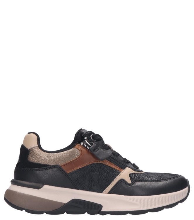 Gabor Gabor sneaker <span>76.847.65</span> 65 schwarz/desert k. Gabor sneaker <span>76.847.65</span> 76.847.65 zwart - www.bremmerschoenen.info - Bremmer Schoenen