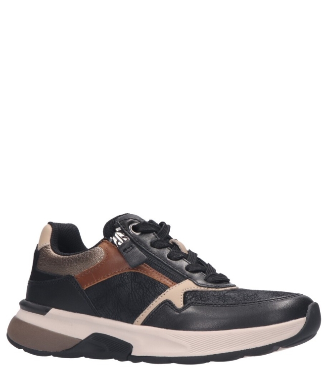 Gabor Gabor sneaker <span>76.847.65</span> 65 schwarz/desert k. Gabor sneaker <span>76.847.65</span> 76.847.65 zwart - www.bremmerschoenen.info - Bremmer Schoenen