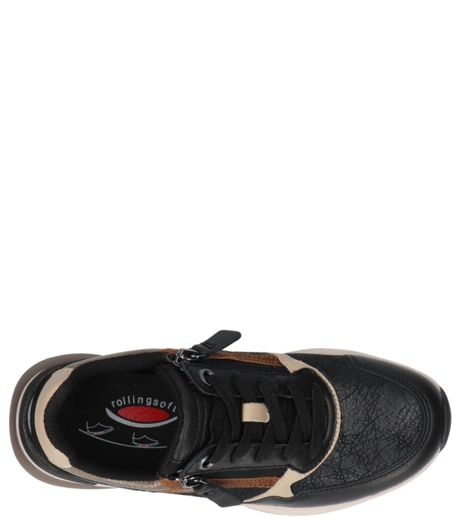 Gabor Gabor sneaker <span>76.847.65</span> 65 schwarz/desert k. Gabor sneaker <span>76.847.65</span> 76.847.65 zwart - www.bremmerschoenen.info - Bremmer Schoenen
