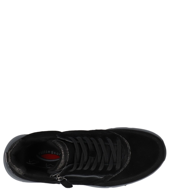 Gabor Gabor sneaker <span>76.887.37</span> 37 schw/anthr.(Micro) Gabor sneaker <span>76.887.37</span> 76.887.37 zwart - www.bremmerschoenen.info - Bremmer Schoenen