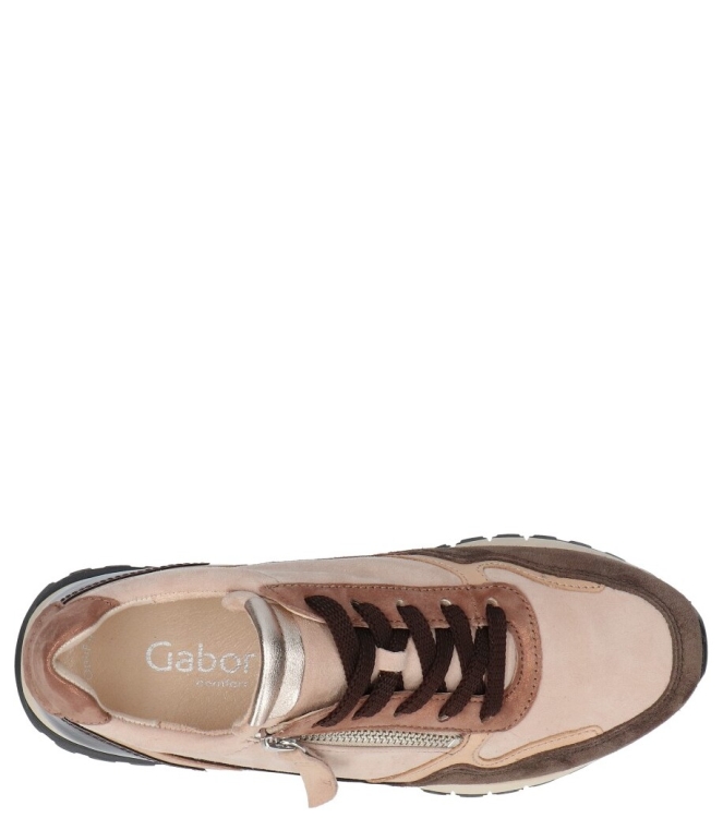 Gabor sneaker <span>76.378.33</span> 76.378.33 beige - www.bremmerschoenen.info - Bremmer Schoenen
